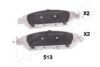 MITSUBISHI MK530890 Brake Pad Set, disc brake